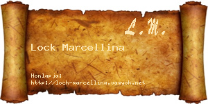 Lock Marcellina névjegykártya